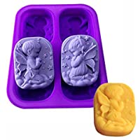 OFKPO Moldes de Jabón de Silicona- para Tarta Chocolate Moldes de Silicona